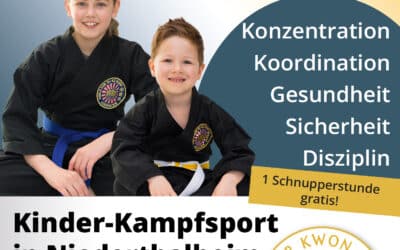 Niederthalheim: Neue Plätze im Kinder-Kampfsportkurs ab 16.02.2026